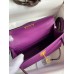 Hermes Kelly Mini II Sellier Handmade Bag In Anemone Epsom Calfskin Hermes Kelly Mini II Sellier Handmade Bag In Anemone Epsom Calfskin