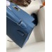 Hermes Kelly Mini II Sellier Handmade Bag In Blue Agate Epsom Calfskin Hermes Kelly Mini II Sellier Handmade Bag In Blue Agate Epsom Calfskin