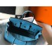 Hermes Birkin 25cm Bag In Blue Jean Clemence Leather GHW Hermes Birkin 25cm Bag In Blue Jean Clemence Leather GHW