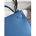 Hermes Kelly Mini II Sellier Handmade Bag In Blue Paradise Epsom Calfskin Hermes Kelly Mini II Sellier Handmade Bag In Blue Paradise Epsom Calfskin