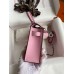 Hermes Kelly Mini II Sellier Handmade Bag In Mauve Sylvestre Epsom Calfskin Hermes Kelly Mini II Sellier Handmade Bag In Mauve Sylvestre Epsom Calfskin
