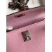 Hermes Kelly Mini II Sellier Handmade Bag In Mauve Sylvestre Epsom Calfskin Hermes Kelly Mini II Sellier Handmade Bag In Mauve Sylvestre Epsom Calfskin