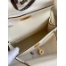 Hermes Kelly Mini II Sellier Handmade Bag In Nata Epsom Calfskin Hermes Kelly Mini II Sellier Handmade Bag In Nata Epsom Calfskin