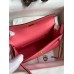 Hermes Kelly Mini II Sellier Handmade Bag In Rose Azalee Epsom Calfskin Hermes Kelly Mini II Sellier Handmade Bag In Rose Azalee Epsom Calfskin