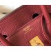 Hermes Birkin 25cm Bag In Bordeaux Clemence Leather GHW Hermes Birkin 25cm Bag In Bordeaux Clemence Leather GHW