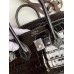 Hermes Birkin 25 Retourne Handmade Bag In Black Shiny Alligator Leather Hermes Birkin 25 Retourne Handmade Bag In Black Shiny Alligator Leather
