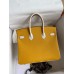 Hermes HSS Birkin 25 Bicolor Bag in Jaune d'or and Craie Epsom Calfskin Hermes HSS Birkin 25 Bicolor Bag in Jaune dor and Craie Epsom Calfskin