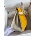 Hermes HSS Birkin 25 Bicolor Bag in Jaune d'or and Craie Epsom Calfskin Hermes HSS Birkin 25 Bicolor Bag in Jaune dor and Craie Epsom Calfskin