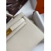 Hermes Kelly Mini II Sellier Handmade Bag In Craie Swift Calfskin Hermes Kelly Mini II Sellier Handmade Bag In Craie Swift Calfskin