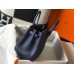 Hermes Birkin 25cm Bag In Navy Blue Clemence Leather GHW Hermes Birkin 25cm Bag In Navy Blue Clemence Leather GHW
