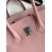 Hermes Birkin 25 Retourne Handmade Bag In Rose Sakura Epsom Calfskin Hermes Birkin 25 Retourne Handmade Bag In Rose Sakura Epsom Calfskin