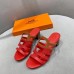 Hermes Celena Sandals 50mm In Red/Brown Calfskin Hermes Celena Sandals 50mm In Red/Brown Calfskin