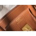 Hermes Birkin 25cm Bag In Gold Clemence Leather GHW Hermes Birkin 25cm Bag In Gold Clemence Leather GHW
