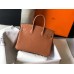 Hermes Birkin 25cm Bag In Gold Clemence Leather GHW Hermes Birkin 25cm Bag In Gold Clemence Leather GHW