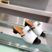 Hermes Candy 40mm Sandals In White Calfskin Hermes Candy 40mm Sandals In White Calfskin
