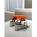 Hermes Figari 55mm Wedge Sandals In Ivory Nappa Leather Hermes Figari 55mm Wedge Sandals In Ivory Nappa Leather