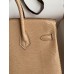 Hermes Birkin 25 Retourne Handmade Bag In Beige Lizard Leather Hermes Birkin 25 Retourne Handmade Bag In Beige Lizard Leather