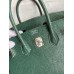 Hermes Birkin 25 Retourne Handmade Bag In Malachite Lizard Leather Hermes Birkin 25 Retourne Handmade Bag In Malachite Lizard Leather