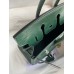 Hermes Birkin 25 Retourne Handmade Bag In Malachite Lizard Leather Hermes Birkin 25 Retourne Handmade Bag In Malachite Lizard Leather