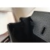 Hermes Birkin 25cm Bag In Black Clemence Leather GHW Hermes Birkin 25cm Bag In Black Clemence Leather GHW