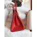 Hermes Birkin 25 Retourne Handmade Bag In Red Lizard Leather Hermes Birkin 25 Retourne Handmade Bag In Red Lizard Leather
