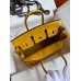 Hermes Birkin 25 Handmade Bag In Yellow Crocodile Niloticus Shiny Skin Hermes Birkin 25 Handmade Bag In Yellow Crocodile Niloticus Shiny Skin