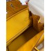 Hermes Birkin 25 Handmade Bag In Yellow Crocodile Niloticus Shiny Skin Hermes Birkin 25 Handmade Bag In Yellow Crocodile Niloticus Shiny Skin