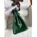 Hermes Birkin 25 Handmade Bag In Malachite Crocodile Niloticus Shiny Skin Hermes Birkin 25 Handmade Bag In Malachite Crocodile Niloticus Shiny Skin