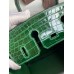 Hermes Birkin 25 Handmade Bag In Malachite Crocodile Niloticus Shiny Skin Hermes Birkin 25 Handmade Bag In Malachite Crocodile Niloticus Shiny Skin