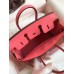Hermes Birkin 25 Retourne Handmade Bag In Rose Lipstick Swift Calfskin Hermes Birkin 25 Retourne Handmade Bag In Rose Lipstick Swift Calfskin