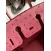 Hermes Birkin 25 Retourne Handmade Bag In Pink Ostrich Leather Hermes Birkin 25 Retourne Handmade Bag In Pink Ostrich Leather