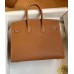 Hermes Birkin 25 Sellier Handmade Bag In Gold Epsom Calfskin Hermes Birkin 25 Sellier Handmade Bag In Gold Epsom Calfskin