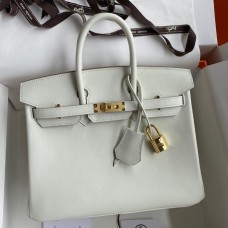 Hermes Birkin 25 Retourne Handmade Bag In Beton Swift Calfskin Hermes Birkin 25 Retourne Handmade Bag In Beton Swift Calfskin