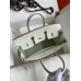 Hermes Birkin 25 Retourne Handmade Bag In Beton Swift Calfskin Hermes Birkin 25 Retourne Handmade Bag In Beton Swift Calfskin