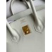 Hermes Birkin 25 Retourne Handmade Bag In Beton Swift Calfskin Hermes Birkin 25 Retourne Handmade Bag In Beton Swift Calfskin