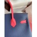 Hermes HSS Birkin 30 Bicolor Bag in Blue Saphir and Rose Lipstick Epsom Calfskin Hermes HSS Birkin 30 Bicolor Bag in Blue Saphir and Rose Lipstick Epsom Calfskin