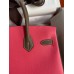 Hermes HSS Birkin 30 Bicolor Bag in Rose Lipstick and Taupe Epsom Calfskin Hermes HSS Birkin 30 Bicolor Bag in Rose Lipstick and Taupe Epsom Calfskin