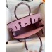 Hermes HSS Birkin 30 Bicolor Bag in Mauve Sylvestre and Anemone Epsom Calfskin Hermes HSS Birkin 30 Bicolor Bag in Mauve Sylvestre and Anemone Epsom Calfskin