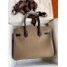 Hermes HSS Birkin 30 Bicolor Bag in Taupe and Black Epsom Calfskin Hermes HSS Birkin 30 Bicolor Bag in Taupe and Black Epsom Calfskin