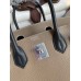 Hermes HSS Birkin 30 Bicolor Bag in Taupe and Black Epsom Calfskin Hermes HSS Birkin 30 Bicolor Bag in Taupe and Black Epsom Calfskin