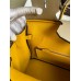Hermes HSS Birkin 30 Bicolor Bag in Trench and Yellow Epsom Calfskin Hermes HSS Birkin 30 Bicolor Bag in Trench and Yellow Epsom Calfskin