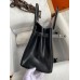 Hermes Birkin 30 Retourne Handmade Bag In Black Box Calfskin Hermes Birkin 30 Retourne Handmade Bag In Black Box Calfskin