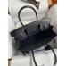 Hermes Birkin 30 Retourne Handmade Bag In Black Box Calfskin Hermes Birkin 30 Retourne Handmade Bag In Black Box Calfskin