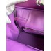 Hermes Birkin 30 Retourne Handmade Bag In Anemone Epsom Calfskin Hermes Birkin 30 Retourne Handmade Bag In Anemone Epsom Calfskin