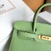 Hermes Birkin 30 Sellier Handmade Bag In Vert Criquet Epsom Calfskin Hermes Birkin 30 Sellier Handmade Bag In Vert Criquet Epsom Calfskin
