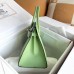 Hermes Birkin 30 Sellier Handmade Bag In Vert Criquet Epsom Calfskin Hermes Birkin 30 Sellier Handmade Bag In Vert Criquet Epsom Calfskin