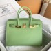 Hermes Birkin 30 Sellier Handmade Bag In Vert Criquet Epsom Calfskin Hermes Birkin 30 Sellier Handmade Bag In Vert Criquet Epsom Calfskin