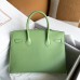 Hermes Birkin 30 Sellier Handmade Bag In Vert Criquet Epsom Calfskin Hermes Birkin 30 Sellier Handmade Bag In Vert Criquet Epsom Calfskin