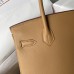 Hermes Birkin 30 Retourne Handmade Bag In Biscuit Swift Leather Hermes Birkin 30 Retourne Handmade Bag In Biscuit Swift Leather