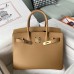 Hermes Birkin 30 Retourne Handmade Bag In Biscuit Swift Leather Hermes Birkin 30 Retourne Handmade Bag In Biscuit Swift Leather